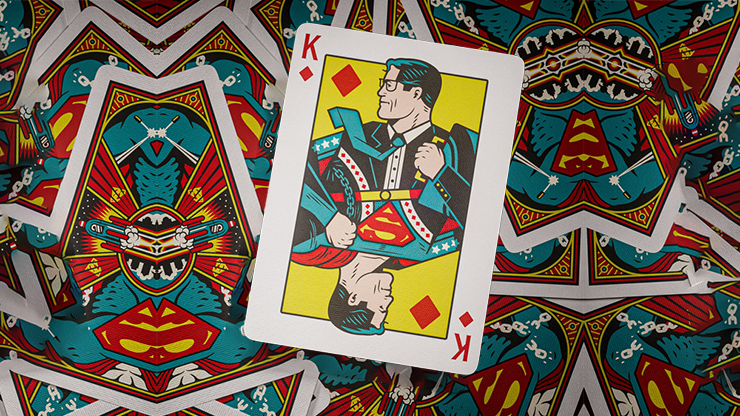 Superman Playing Cards - Theory11 - The Online Magic Store
