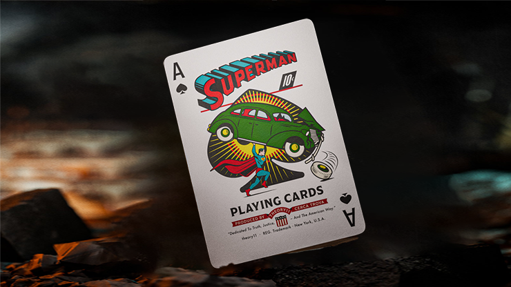 Superman Playing Cards - Theory11 - The Online Magic Store
