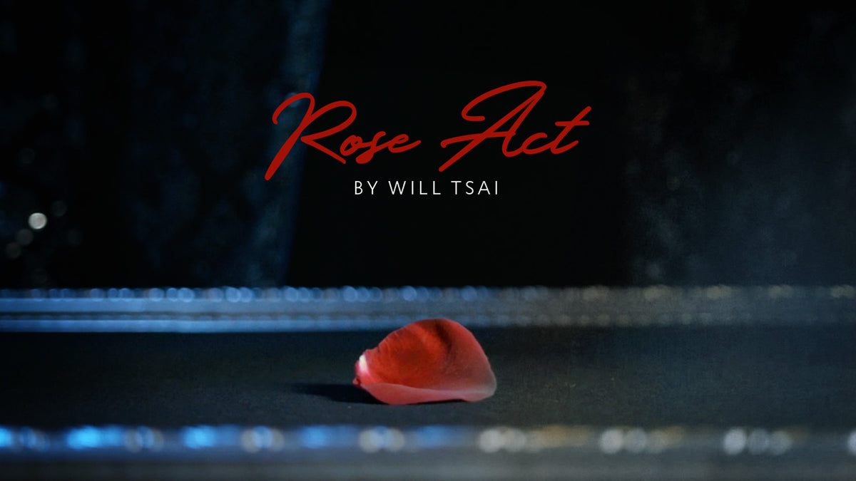 A single rose petal from Will Tsai's Rose Act