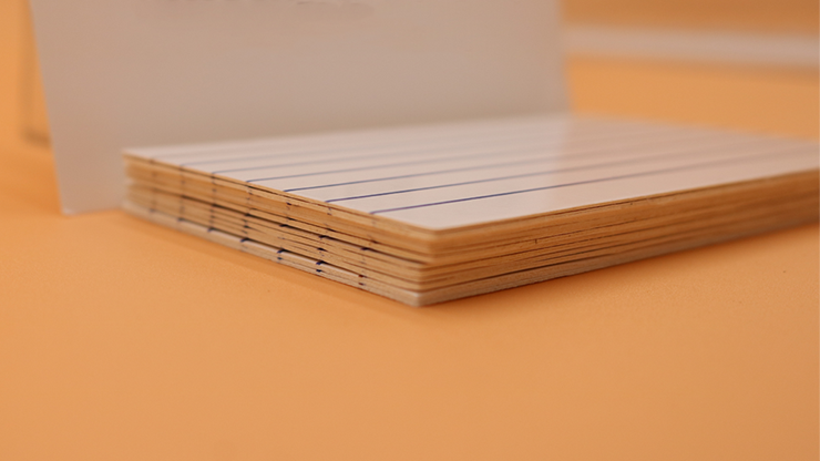 Six Acro Index (3"x5") Dry Erase - Blake Vogt - The Online Magic Store