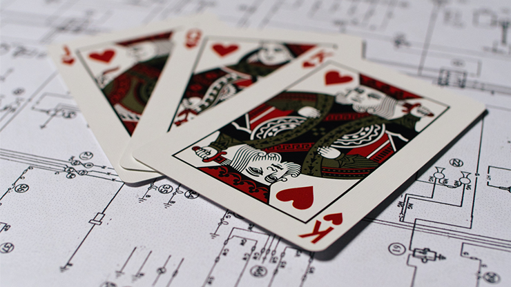 Circuit Marked Playing Cards - The 1914 - The Online Magic Store