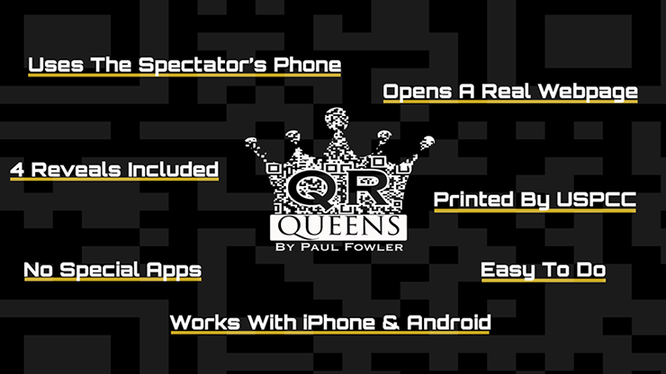 QR Queens - Paul Fowler - The Online Magic Store