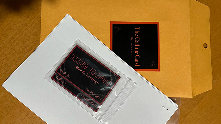 The Calling Card - Tance Magic - The Online Magic Store