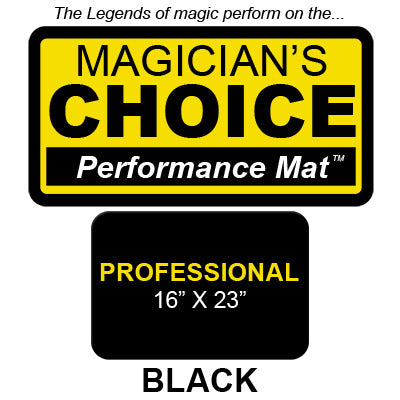 Super Classy Close-Up Mat (BLACK, 34 inch) - Ronjo Magic