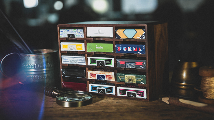 Wooden Playing Cards Cabinet (15 Deck Case) - TCC - The Online Magic Store