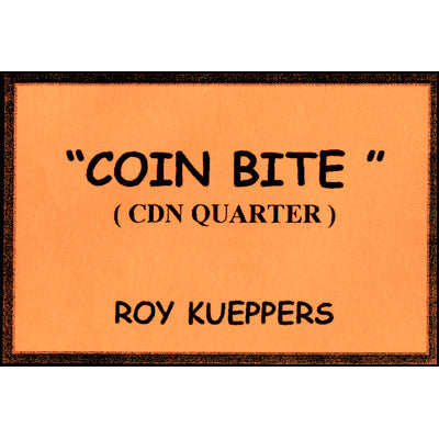 Coin Bite (Canadian Quarter) - Roy Kueppers