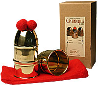 Cups & Balls Brass Regular - Bazar de Magia