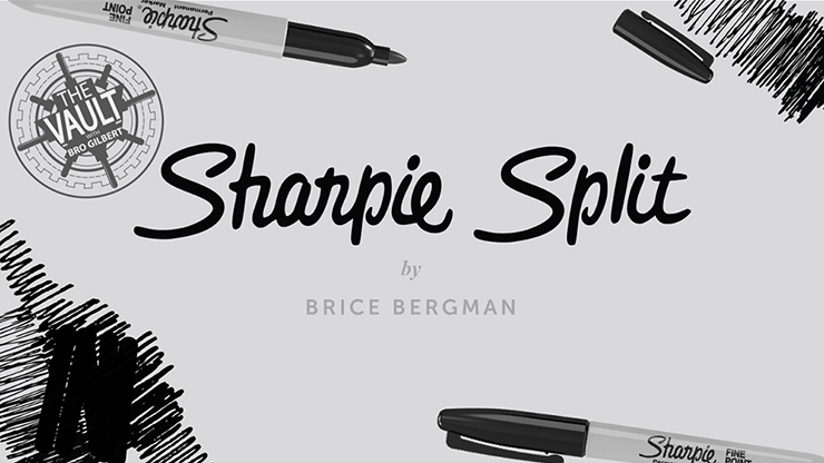 The Vault - Sharpie Split - Brice Bergman - The Online Magic Store