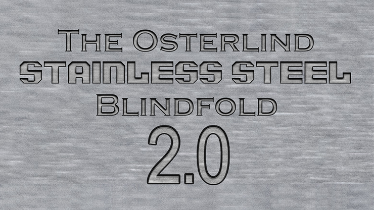 Stainless Steel Blindfold 2.0 - Richard Osterlind