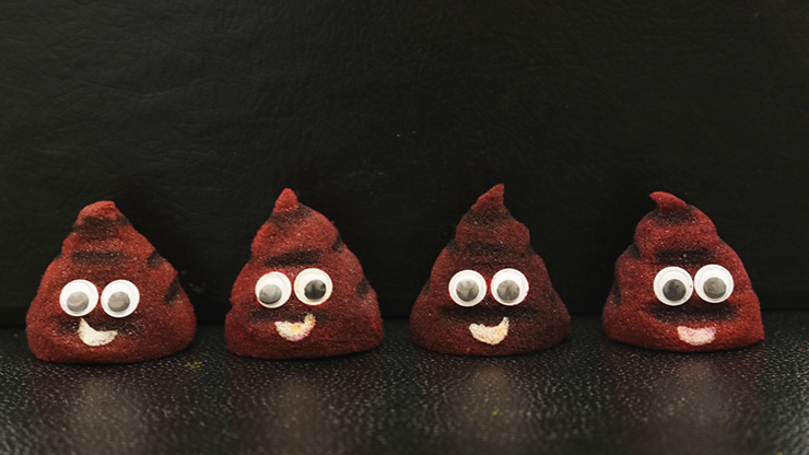 Sponge Emoji Poo (4PK.) - Andy Amyx