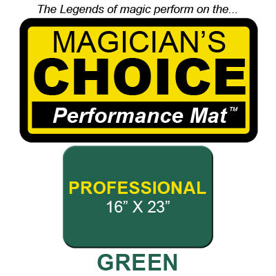 Professional Close-Up Mat (GREEN - 16x23) - Ronjo Magic