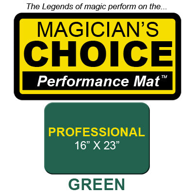 Professional Close-Up Mat (GREEN - 16x23) - Ronjo Magic - The Online Magic Store