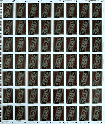 Run Playing Cards: Bankroll Edition (Uncut Sheet) - US Playing Card Production - The Online Magic Store