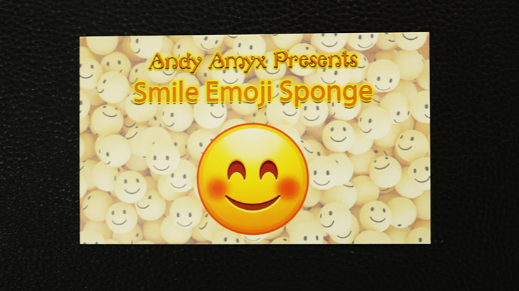 Sponge Emoji Smile Face (4PK.) - Andy Amyx - The Online Magic Store