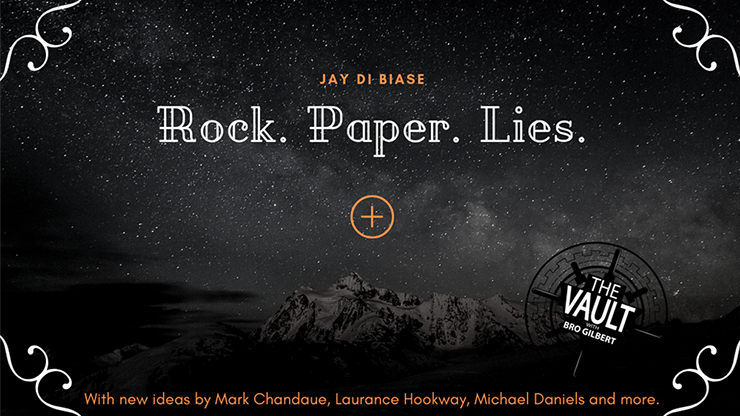 The Vault - Rock Paper Lies Plus - Jay Di Biase