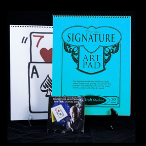 Signature Edition Sketchpad Card Rise - Martin Lewis - The Online Magic Store