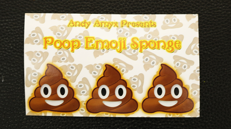 Sponge Emoji Poo (4PK.), photo 2