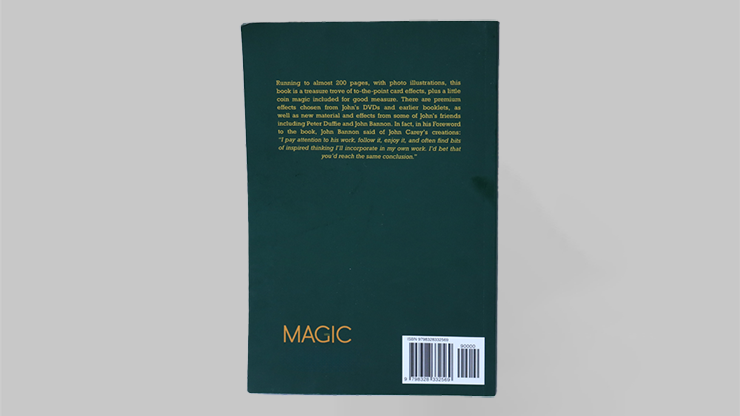 Crafted With Carey 2nd Edition - John Carey - The Online Magic Store