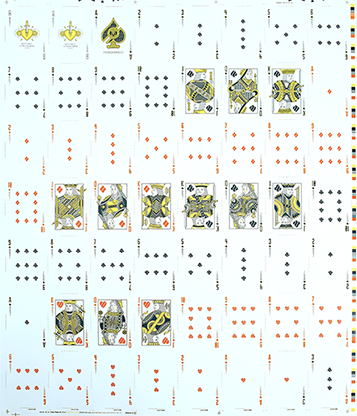 Run Playing Cards: Bankroll Edition (Uncut Sheet), photo 2