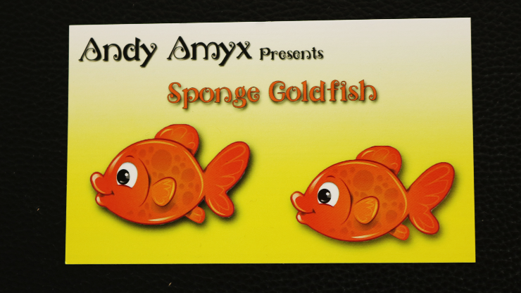 Sponge Emoji Goldfish (4PK.) - Andy Amyx - The Online Magic Store