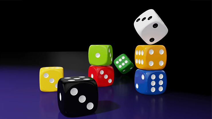 Magnetic Die (Black) - Iarvel Magic - The Online Magic Store