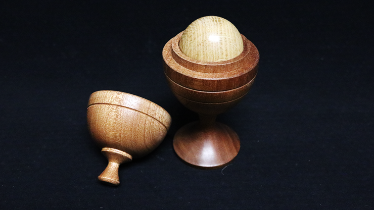 Deluxe Wooden Ball Vase (Merlins Premier Range) - Merlins Magic - The Online Magic Store