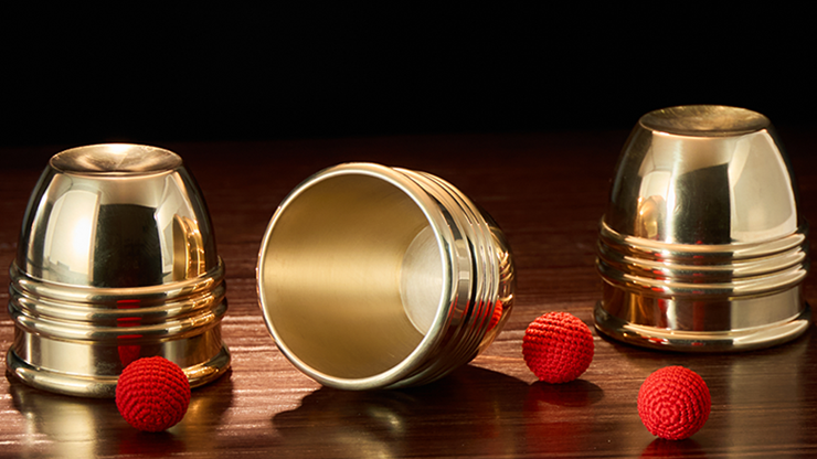 Cups and Balls Set (Brass With Black Matt Inner), photo 2
