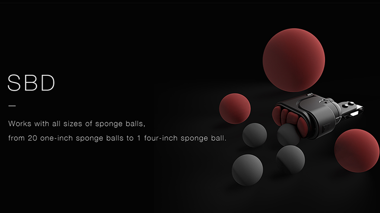 SBD (Sponge Ball Dropper) - Ochiu Studio (Black Holder Series) - The Online Magic Store