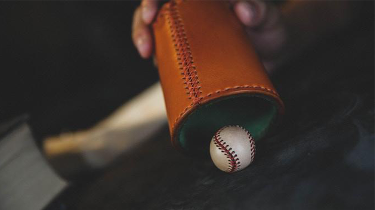 Leather Chop Cup with Balls (Brown), photo 4