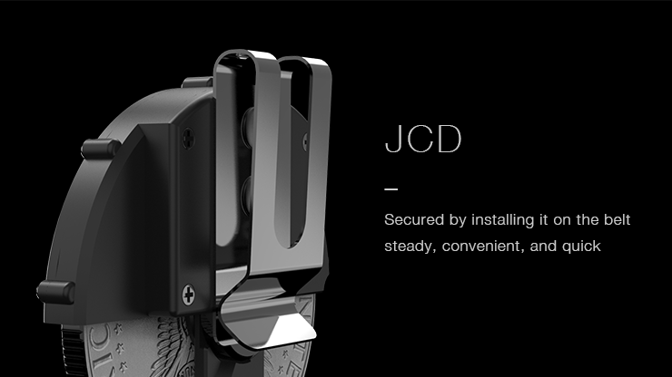 JCD (Jumbo Coin Dropper) - Ochiu Studio (Black Holder Series) - The Online Magic Store
