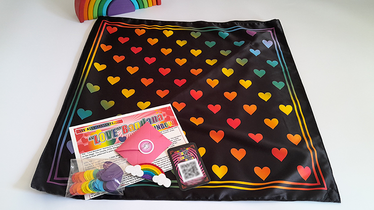 Love Bandana - Rainbow - Lee Alex - The Online Magic Store