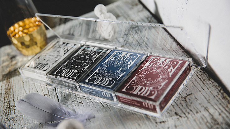 Crystal Playing Card Display 4 Deck Case - TCC - The Online Magic Store