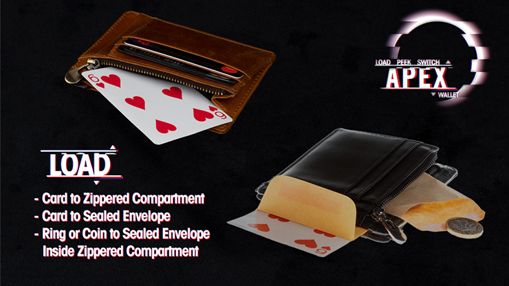 Apex Wallet MK2 (Black/Brown) - Thomas Sealey - The Online Magic Store