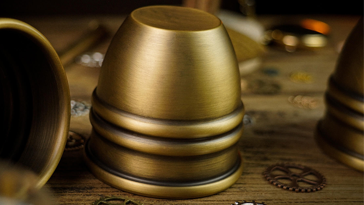 Artistic Chop Cup And Balls (Brass) - TCC - The Online Magic Store
