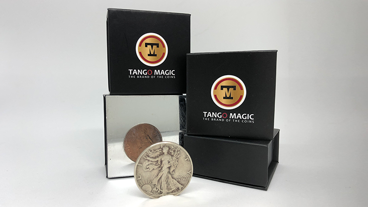 Tango Silver Line Copper and Silver Walking Liberty/English Penny (D0120)