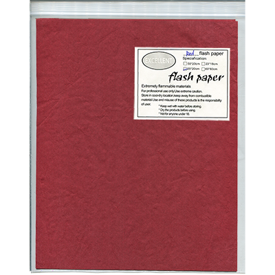 Flash Paper five pack(25x20cm)