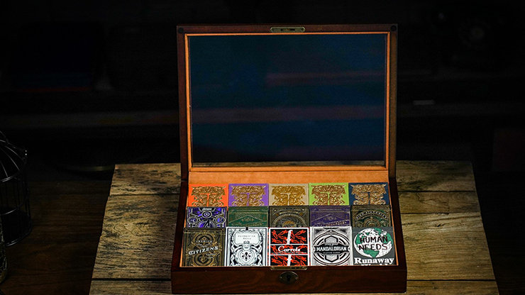 15 Deck Wooden Storage Box - TCC - The Online Magic Store