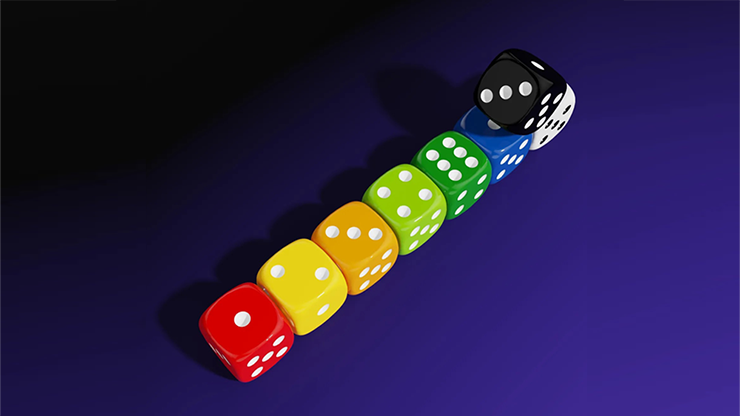 Magnetic Die (Black) - Iarvel Magic - The Online Magic Store
