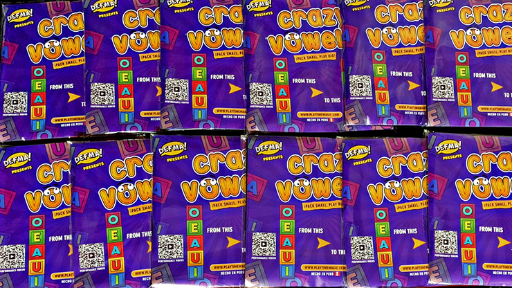 Crazy Vowels - PlayTime Magic DEFMA - The Online Magic Store