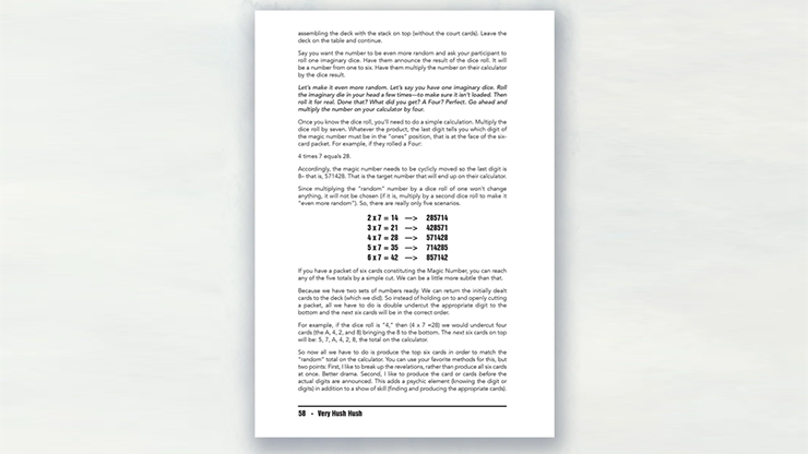 Very Hush-Hush - John Bannon - The Online Magic Store