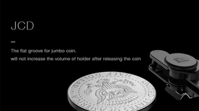 JCD (Jumbo Coin Dropper) - Ochiu Studio (Black Holder Series) - The Online Magic Store