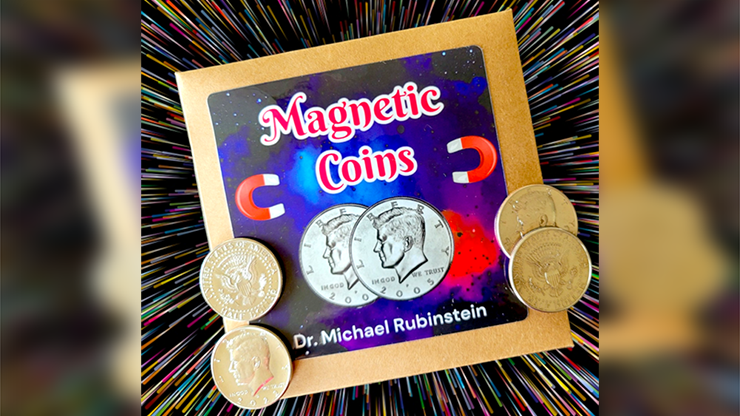 Magnetic Coins - Dr. Michael Rubinstein - The Online Magic Store