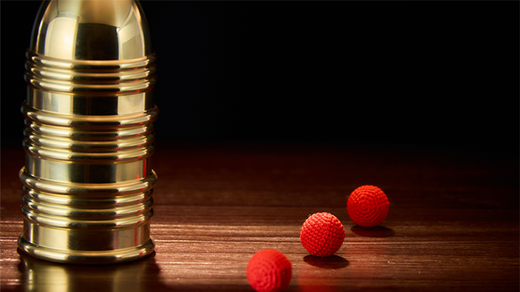Cups and Balls Set (Brass With Black Matt Inner), photo 3
