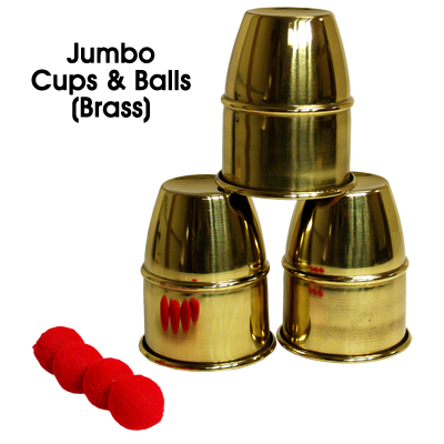 Jumbo Cups & Balls (Brass)