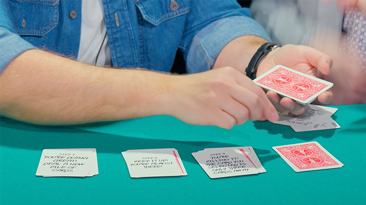 Fully Automatic Card Trick (Gimmick and Online Instructions)