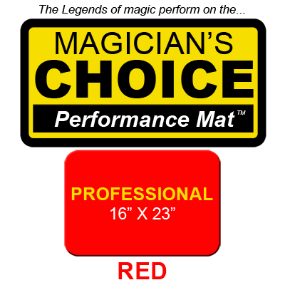 Professional Close-Up Mat (Red - 16x23)