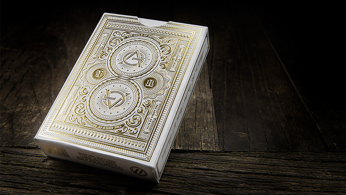 Artisan Playing Cards (White)