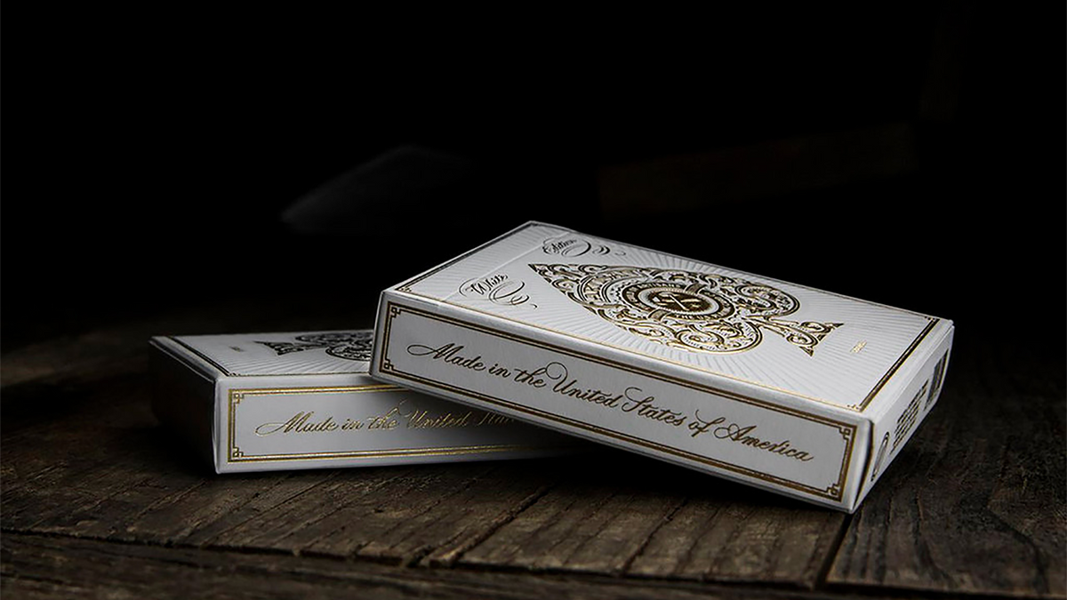 Artisan Playing Cards (White)