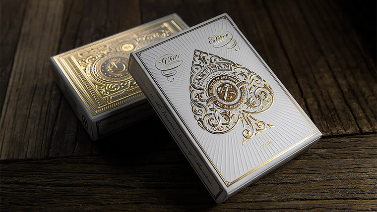 Artisan Playing Cards (White)