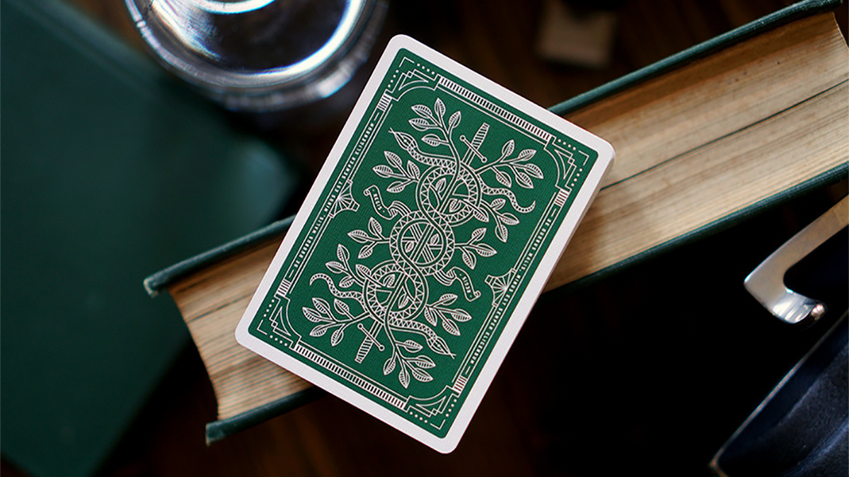 Monarch Playing Cards (Green), photo 2